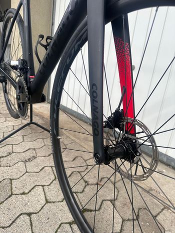 Used Colnago V3 Disc Rival AXS Bike 2024 2024 Road & Gravel, Schwarz — image 9 of 9