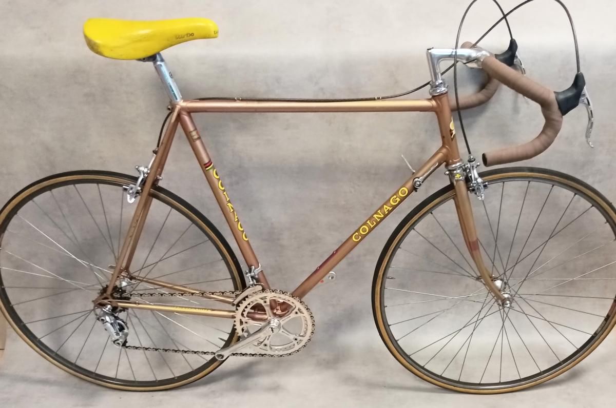 80sビンテージ Castelli MALVOR COLNAGO サイクル Colnago VELO COLNAGO COLUMBUS - CAMPAGNOLO RECORD 1980