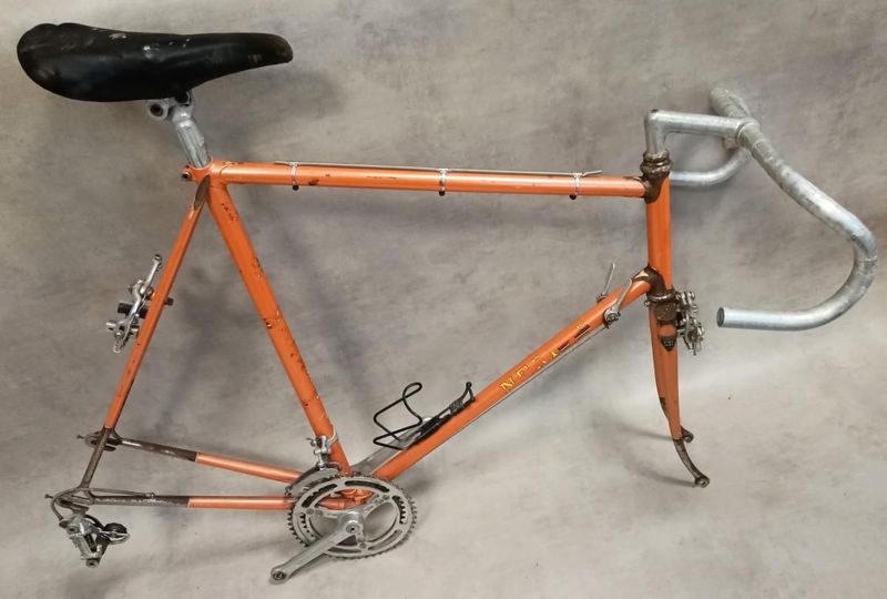 Tweedehands NERI CADRE NERI REYNOLDS 531 + CAMPAGNOLO RECORD Frameset 1970 Road & Gravel
