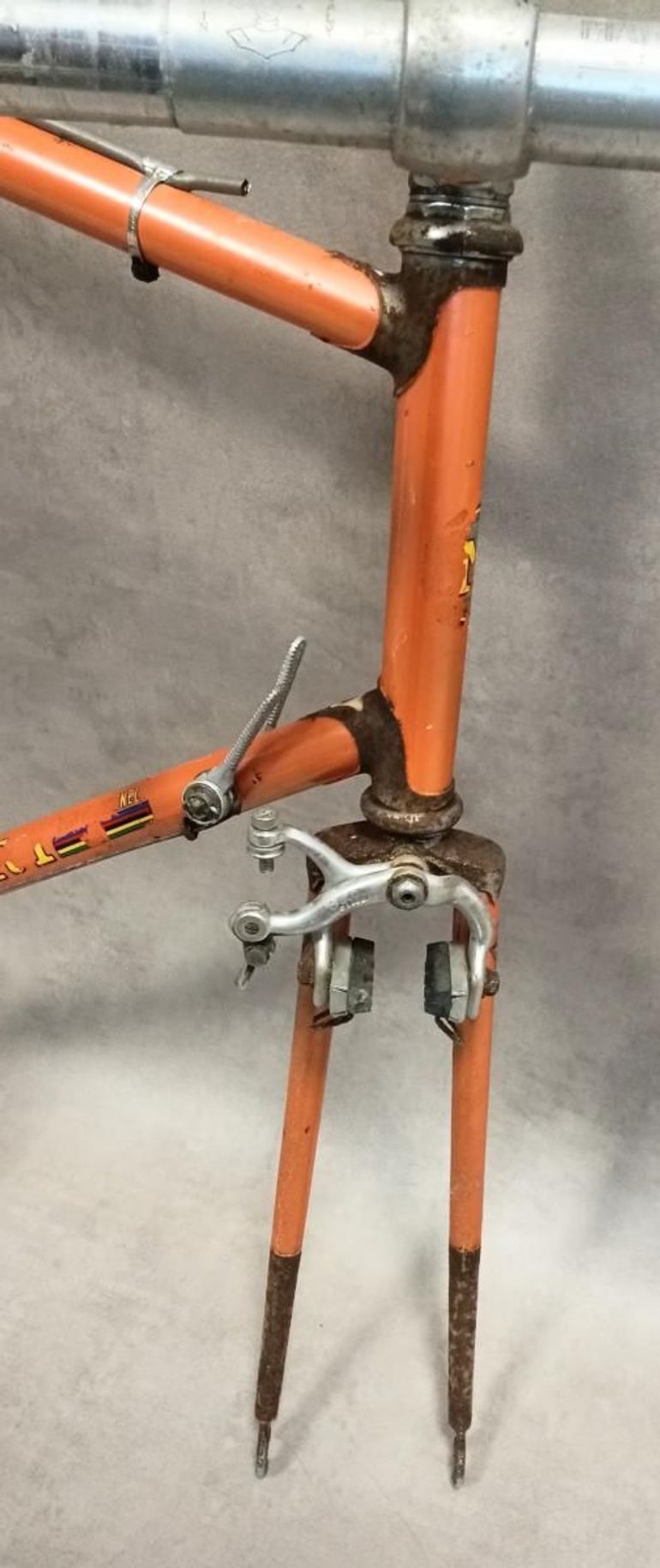 Used NERI CADRE NERI REYNOLDS 531 + CAMPAGNOLO RECORD Frameset 1970 Road & Gravel — image 6 of 10