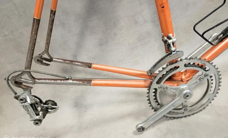 Used NERI CADRE NERI REYNOLDS 531 + CAMPAGNOLO RECORD Frameset 1970 Road & Gravel — image 2 of 10