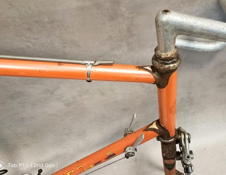 Used NERI CADRE NERI REYNOLDS 531 + CAMPAGNOLO RECORD Frameset 1970 Road & Gravel — image 5 of 10