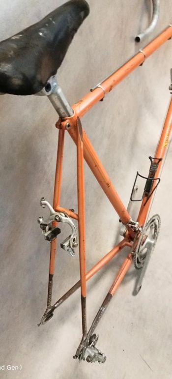 Used NERI CADRE NERI REYNOLDS 531 + CAMPAGNOLO RECORD Frameset 1970 Road & Gravel — image 4 of 10