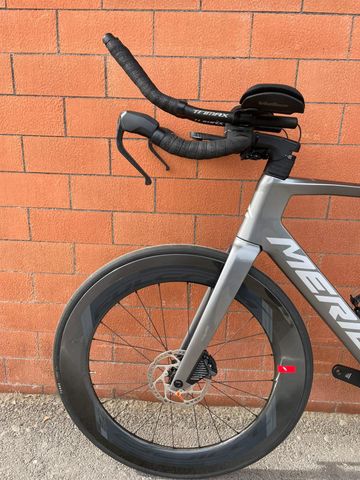 Used Merida REACTO 8000 2025 2025 Road & Gravel, Light Gray — image 14 of 16