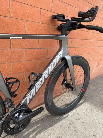 Used Merida REACTO 8000 2025 2025 Road & Gravel, Light Gray — image 10 of 16
