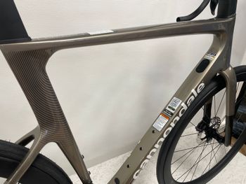 Used Cannondale SuperSix EV0 2 2026 Road & Gravel, Light Gray — image 3 of 4