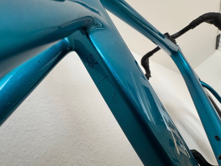 Used CUBE LITENING AIR C:68X SLX 2024 2024 Road & Gravel, Blau — image 9 of 12