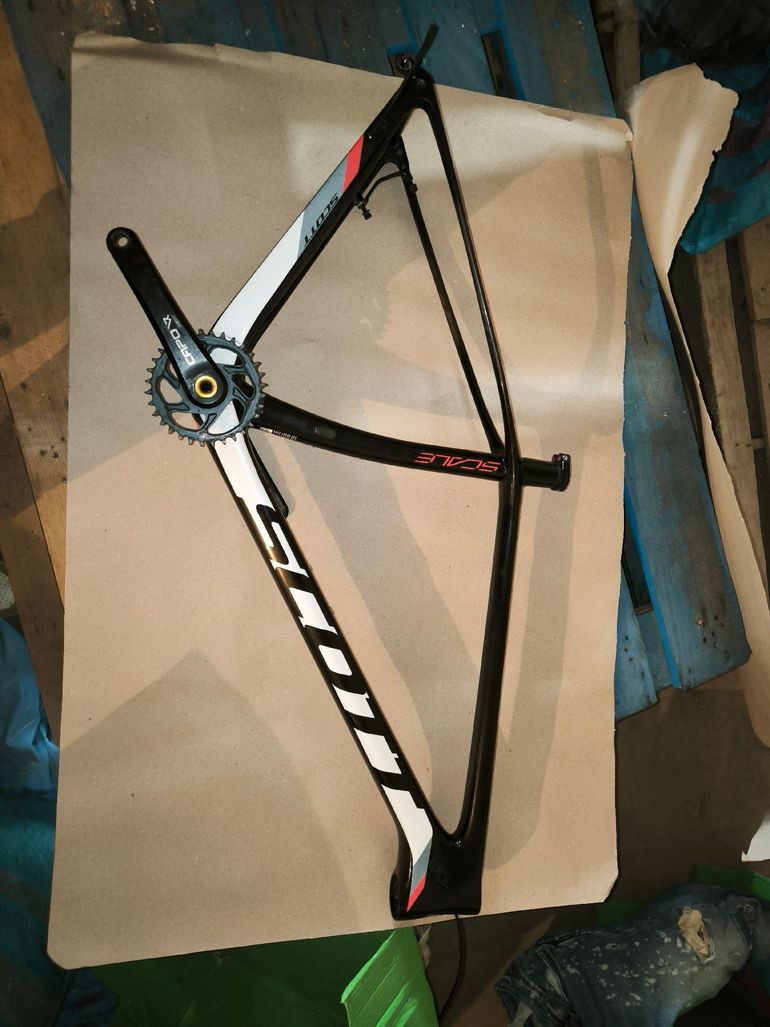 Used Scott Scale 930 2019 Frameset 2019 Mountainbike, Bianco — image 2 of 6