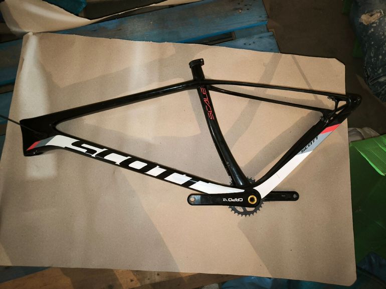 Used Scott Scale 930 2019 Frameset 2019 Mountainbike, Bianco — image 1 of 6