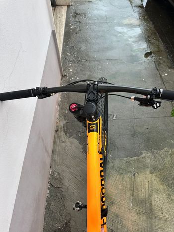 Used Cannondale F-Si Carbon 1 2018 2018 Mountainbike, Naranja — image 4 of 7