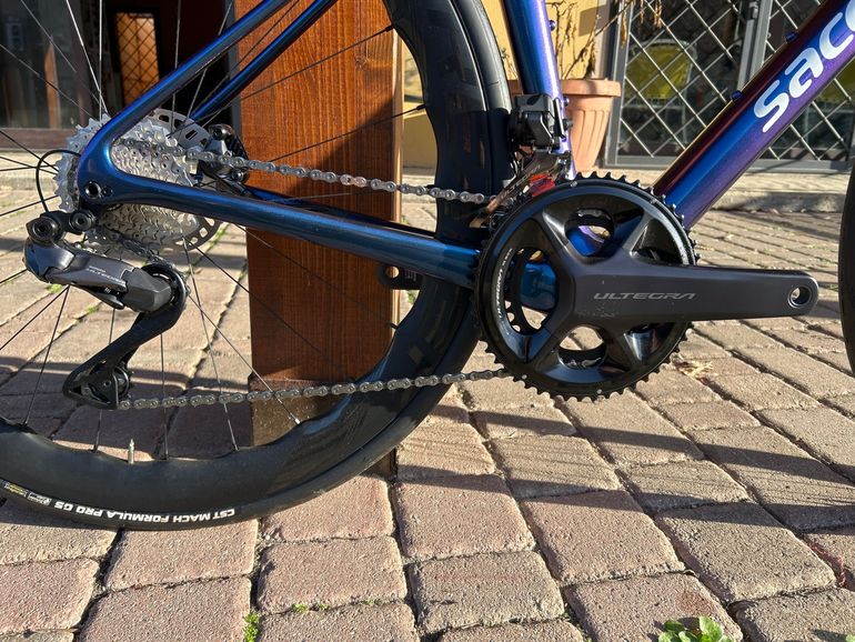 Used saccarelli Saccarelli Speed One Ultegra Di2 R8100 2026 Road & Gravel, Blue — image 3 of 6