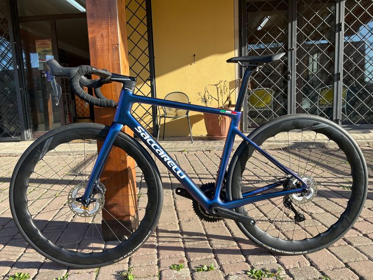 Used saccarelli Saccarelli Speed One Ultegra Di2 R8100 2026 Road & Gravel, Blue — image 2 of 6