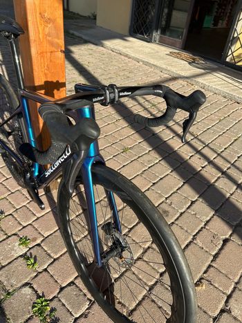 Used saccarelli Saccarelli Speed One Ultegra Di2 R8100 2026 Road & Gravel, Blue — image 4 of 6