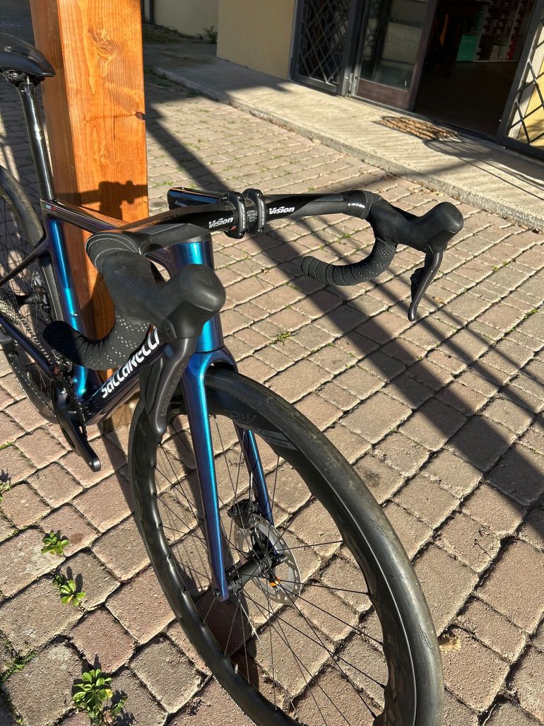 Used saccarelli Saccarelli Speed One Ultegra Di2 R8100 2026 Road & Gravel, Blue — image 4 of 6