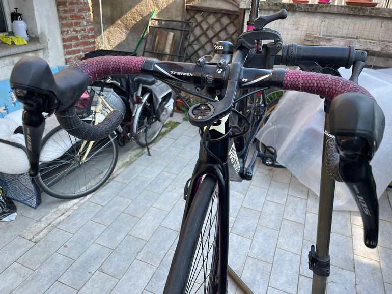 Used Guerciotti E-740 Shimano 105 2021 Road & Gravel, Purple — image 8 of 11