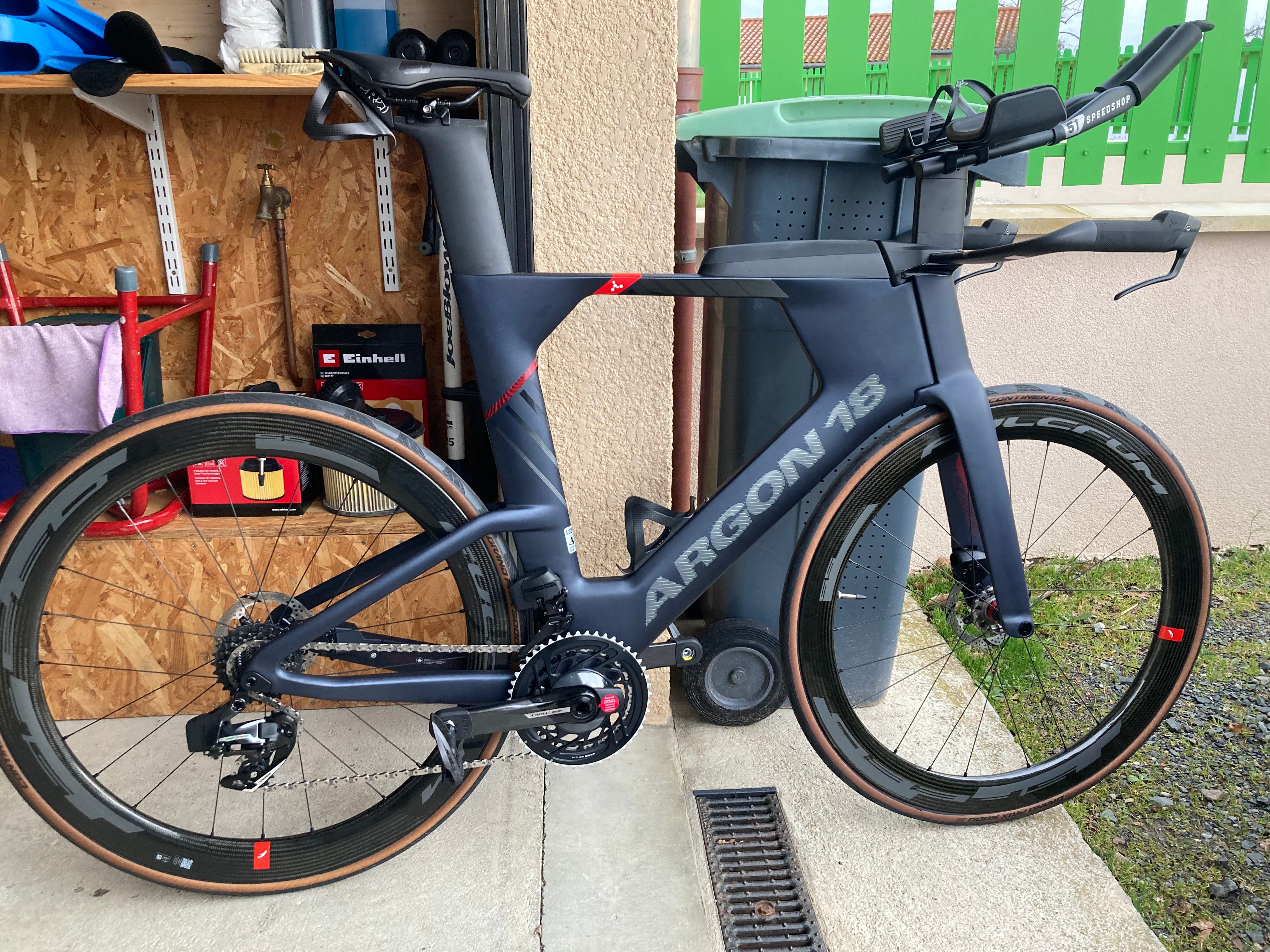 Tri Argon 18 E-119 Tri+ Disc SRAM Force AXS 2024 2024