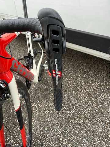 Used Cervélo Custom Campagnolo Record 2019 Road & Gravel, Red — image 7 of 8