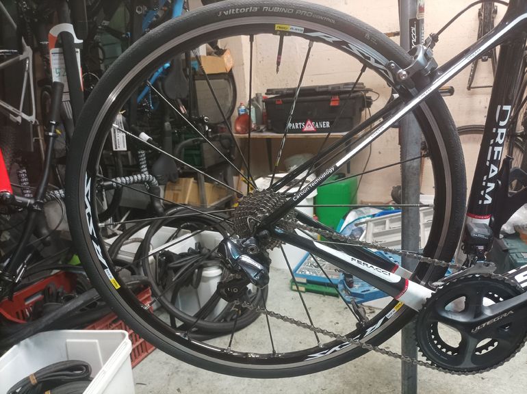 Used ferraci Ferraci Custom Shimano Ultegra Di2 2018 Road & Gravel, Rosso — image 7 of 7