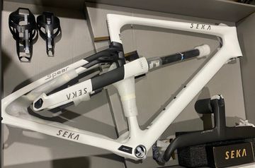 Gebrauchtes Seka Custom Frameset 2025 Road & Gravel, Weiß — Bild 2 von 4