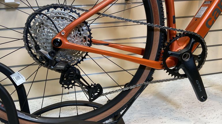 Used Cannondale TOPSTONE CARBON 3 GRX – 1X (Orange Slice) 2025 Road & Gravel, Orange — image 3 of 8