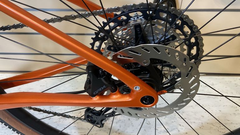 Used Cannondale TOPSTONE CARBON 3 GRX – 1X (Orange Slice) 2025 Road & Gravel, Orange — image 4 of 8