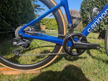 Used Cannondale SuperSix EVO Shimano Ultegra Di2 2024 Road & Gravel, Blue — image 2 of 3