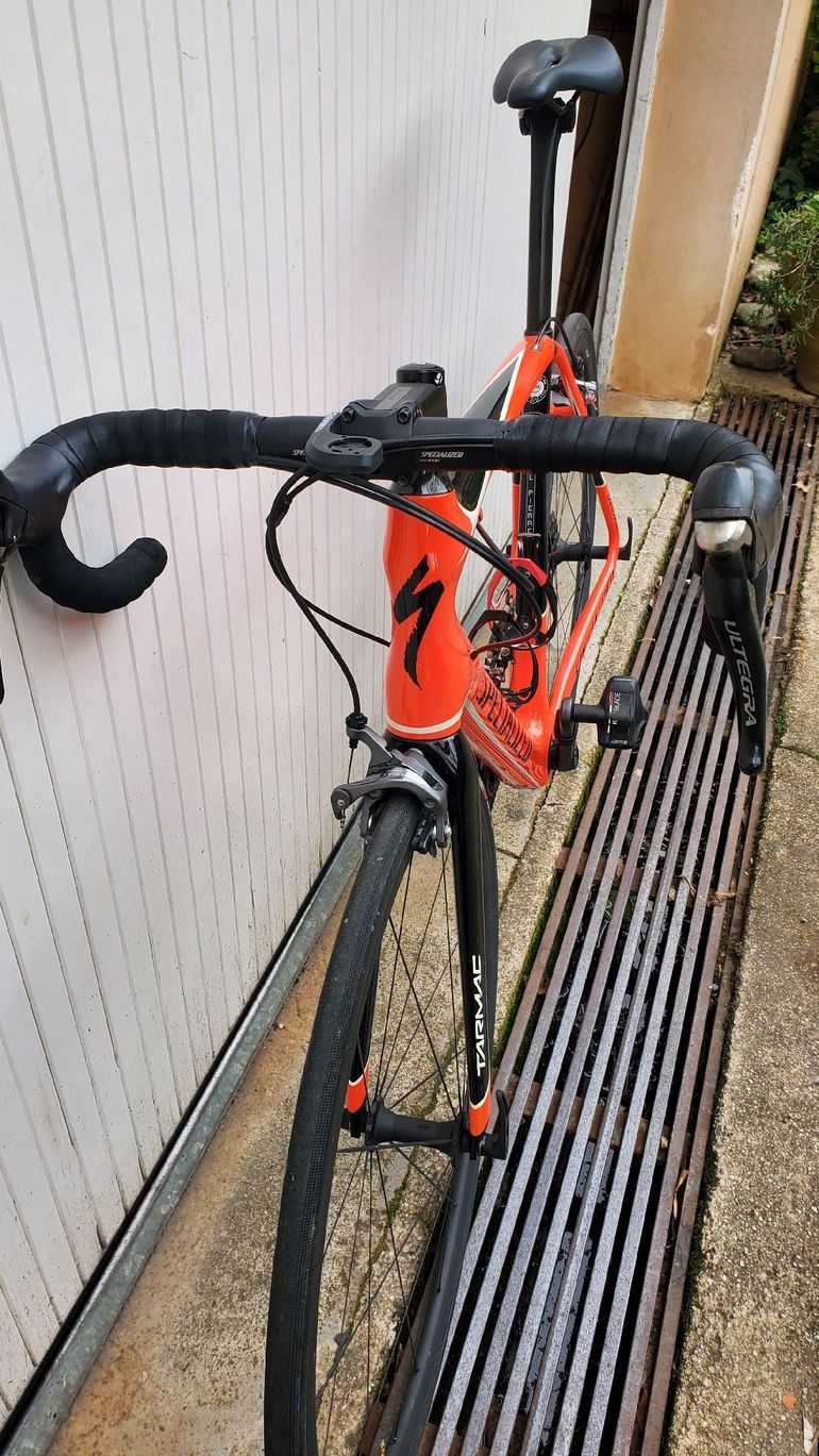 Used Specialized Men's Tarmac Comp Disc 2018 2018 Road & Gravel, Red — image 2 of 4
