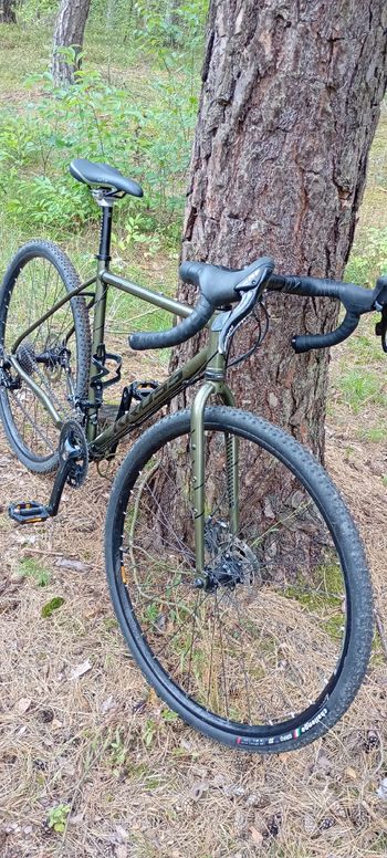 Used Kross ESKER 4.0 2023 2022 Road & Gravel, Green — image 2 of 5