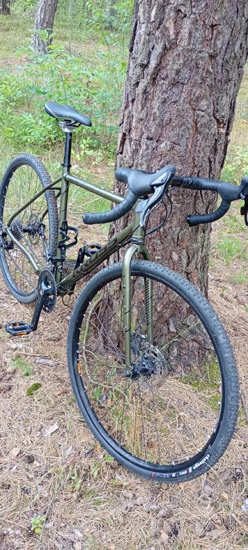 Used Kross ESKER 4.0 2023 2022 Road & Gravel, Green — image 2 of 5
