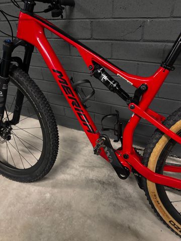 Used Merida Custom SRAM X01 Eagle AXS 2022 Mountainbike, Red, 29 — image 8 of 13