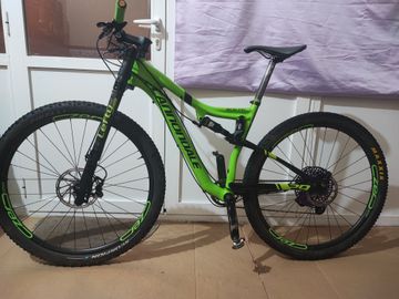 Used Cannondale Scalpel Shimano Deore XT 2018 Mountainbike, Green — image 2 of 11