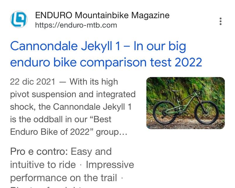 Used Cannondale Jekyll Shimano Deore XT 2022 Mountainbike, Green — image 12 of 12