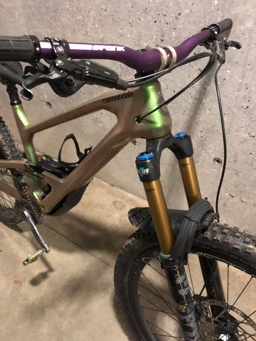 Used Cannondale Jekyll Shimano Deore XT 2022 Mountainbike, Green — image 4 of 12