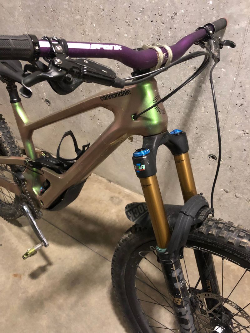Used Cannondale Jekyll Shimano Deore XT 2022 Mountainbike, Green — image 4 of 12