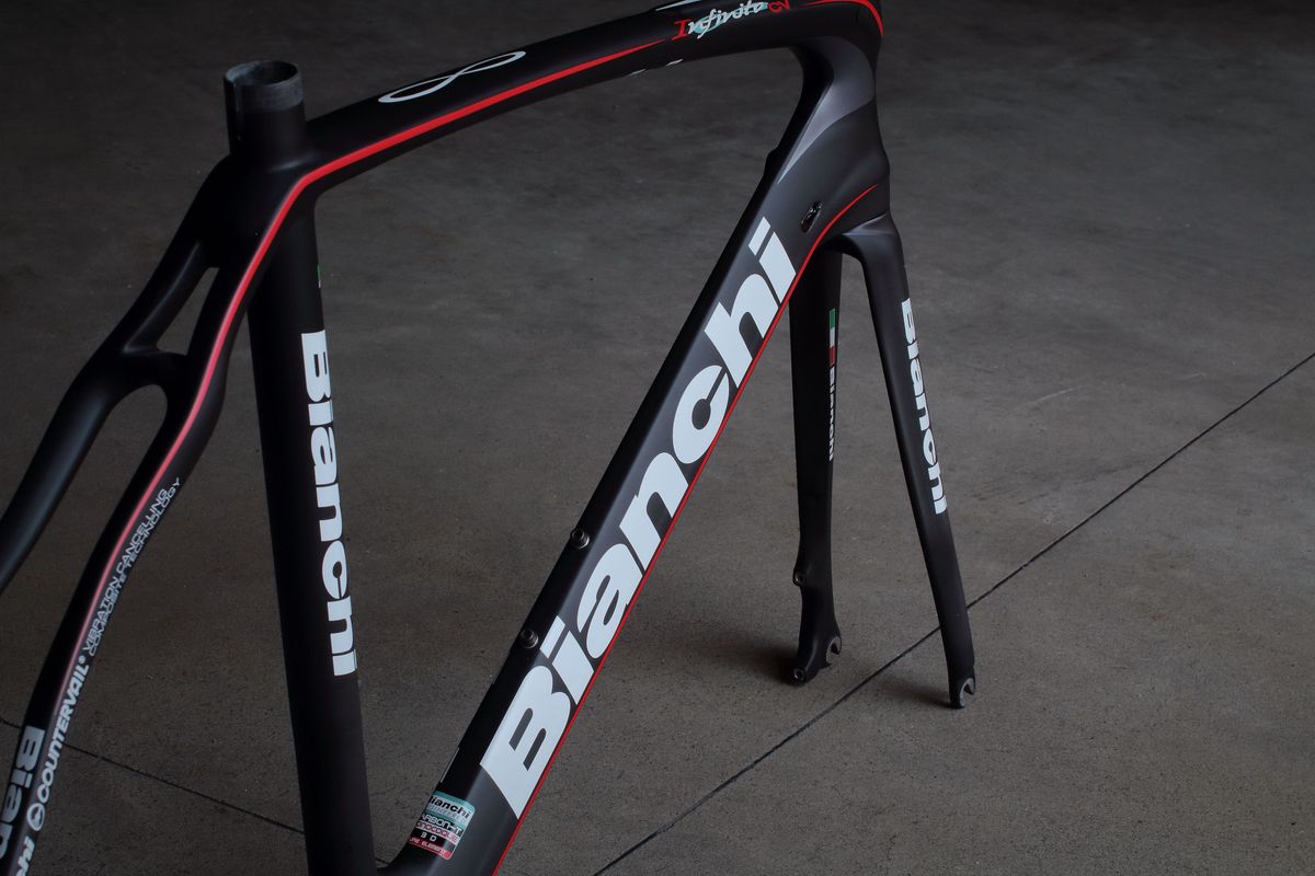 Bianchi NEW Bianchi Infinito CV Disc Frameset 2016