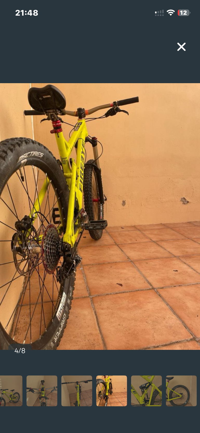 Used fireeye Fireeye Custom SRAM GX 2020 Mountainbike, Green — image 5 of 6