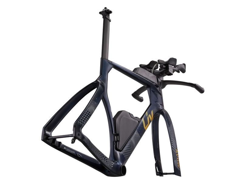 Used Liv Avow Advanced SL Tri Frameset Frameset 2025 Road & Gravel, Blue — image 4 of 5