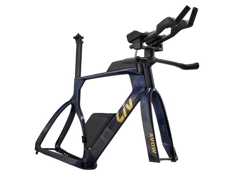 Used Liv Avow Advanced SL Tri Frameset Frameset 2025 Road & Gravel, Blue — image 2 of 5