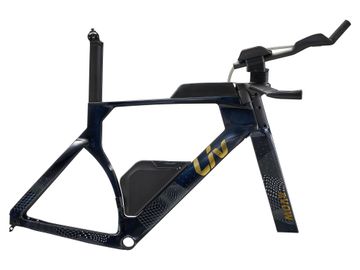 Used Liv Avow Advanced SL Tri Frameset Frameset 2025 Road & Gravel, Blue — image 1 of 5