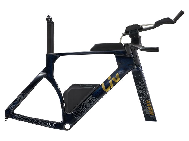 Used Liv Avow Advanced SL Tri Frameset Frameset 2025 Road & Gravel, Blue — image 1 of 5