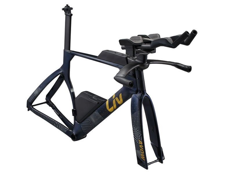 Used Liv Avow Advanced SL Tri Frameset Frameset 2025 Road & Gravel, Blue — image 3 of 5