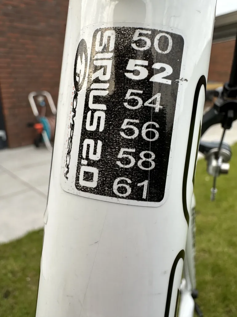 Used Thompson Sirius 2.0 2015 Road & Gravel, White — image 4 of 7