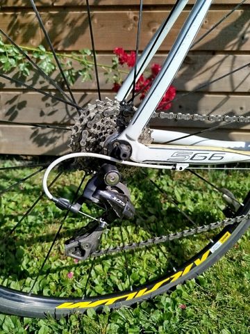 Used Look 566 Shimano 105 2015 Road & Gravel, White — image 7 of 13