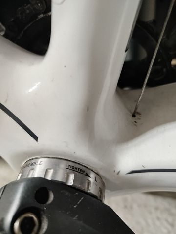 Used Look 566 Shimano 105 2015 Road & Gravel, White — image 12 of 13