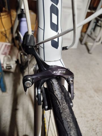 Used Look 566 Shimano 105 2015 Road & Gravel, White — image 10 of 13