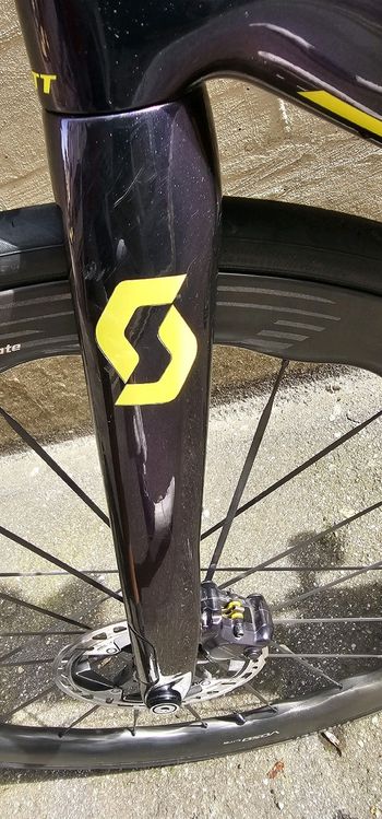 Used Scott Addict RC Pro 2020 Frameset 2020 Road & Gravel, Schwarz — image 6 of 9