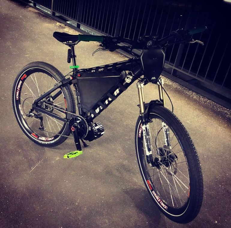 Used Fusion Fusion custom Shimano Deore XT 2005 Mountainbike, Nero — image 2 of 3
