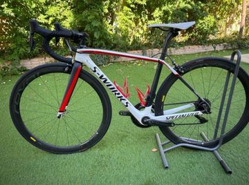 Used Specialized Tarmac Shimano Dura Ace Di2 2015 Road & Gravel, White — image 2 of 10