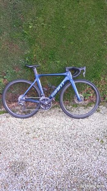 Used Giant Propel Advanced Pro Disc 2019 2019 Road & Gravel, Blue — image 1 of 6