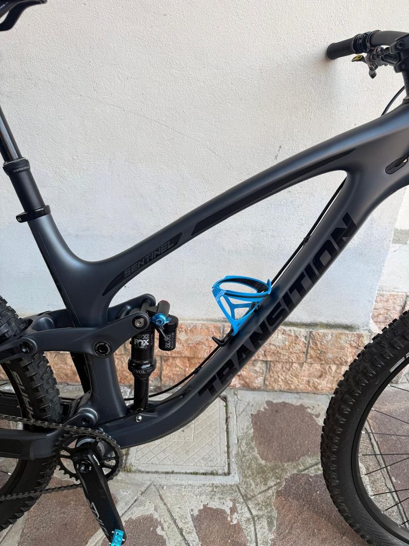 Used Transition Sentinel SRAM NX Eagle 2021 Mountainbike, Light Gray — image 2 of 14
